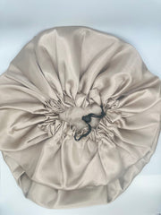 Luxury Handmade Satin/Silk Bonnet Couture Coiffure